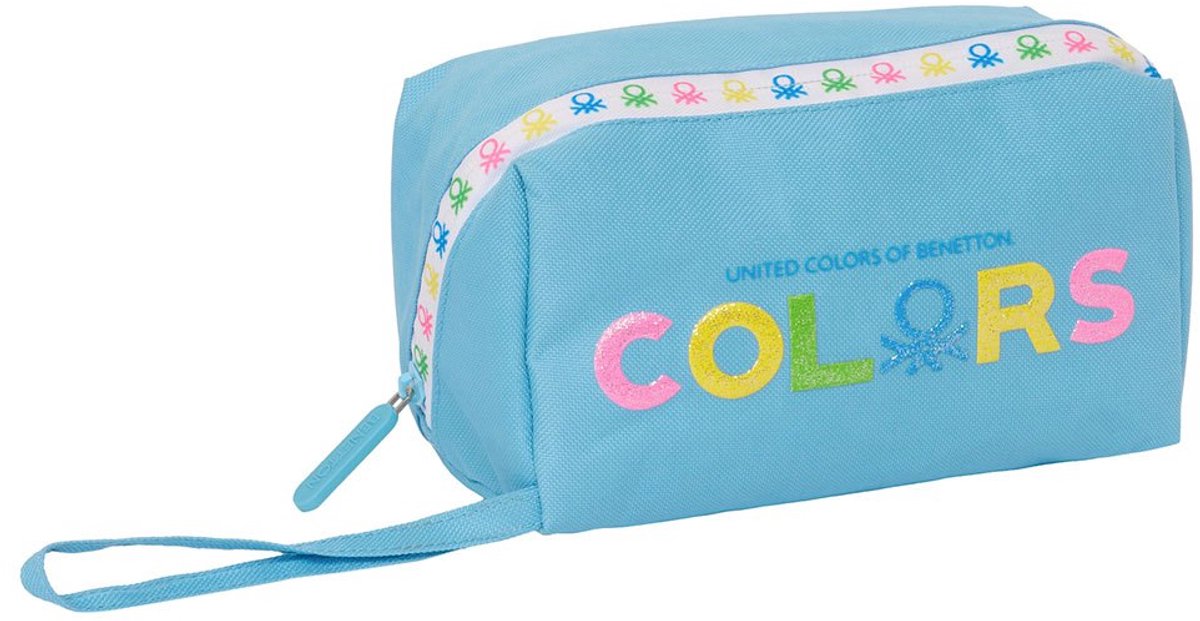 Safta Big Square Benetton Etui Blauw Man
