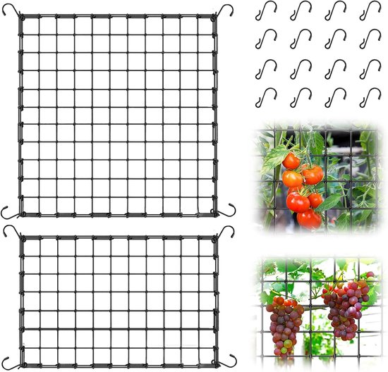 Scrog Net Frame 2 Pieces Scrog Net 120x120 - Elastic Fencing - Scrog Nets - Trellis Net ...