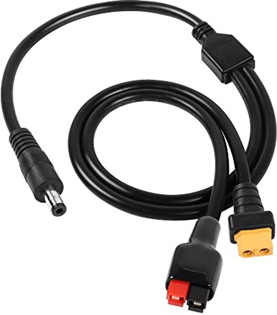 Câble adaptateur mâle pour panneau solaire vers XT60 12 AWG, pour Câble adaptateur mâle pour panneau solaire vers XT60 12 AWG, pour