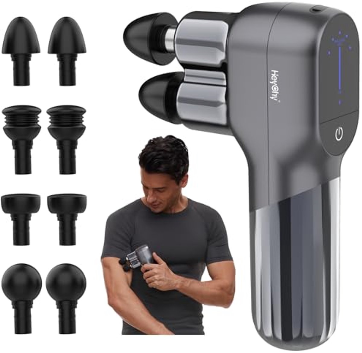 Mini Massagepistool voor Diepe Spiertherapie en Ontspanning – Draagbaar Handpistool voor Athleten voor Pijnverlichting - Mini - €430,15