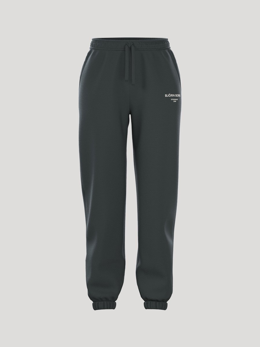 Björn Borg Essential 1 Joggingbroek Dames Lange Sportbroek Dames - Urban Chique Groen - Maat M