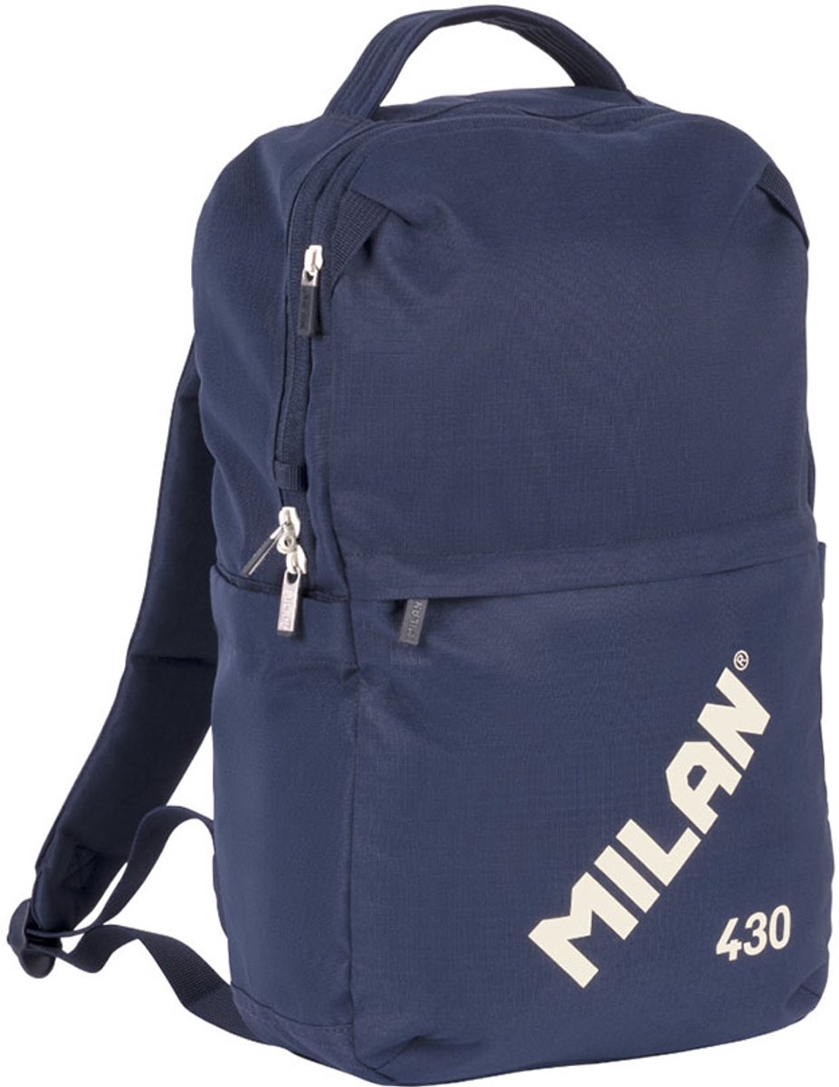 Milan Afsluitbare Rits 430 Collectie Rugzak 15l Blauw Kinderen