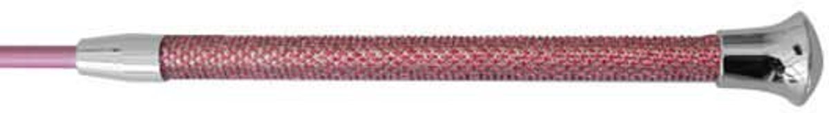 Hispano Hipica Crystal Dressuur Rijzweep Roze 110 cm