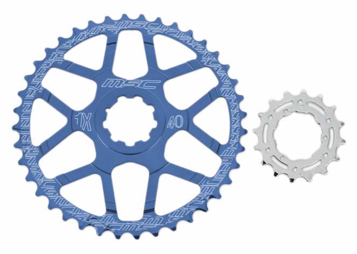 Msc Ratio Expander Tandwiel Blauw 40/16t