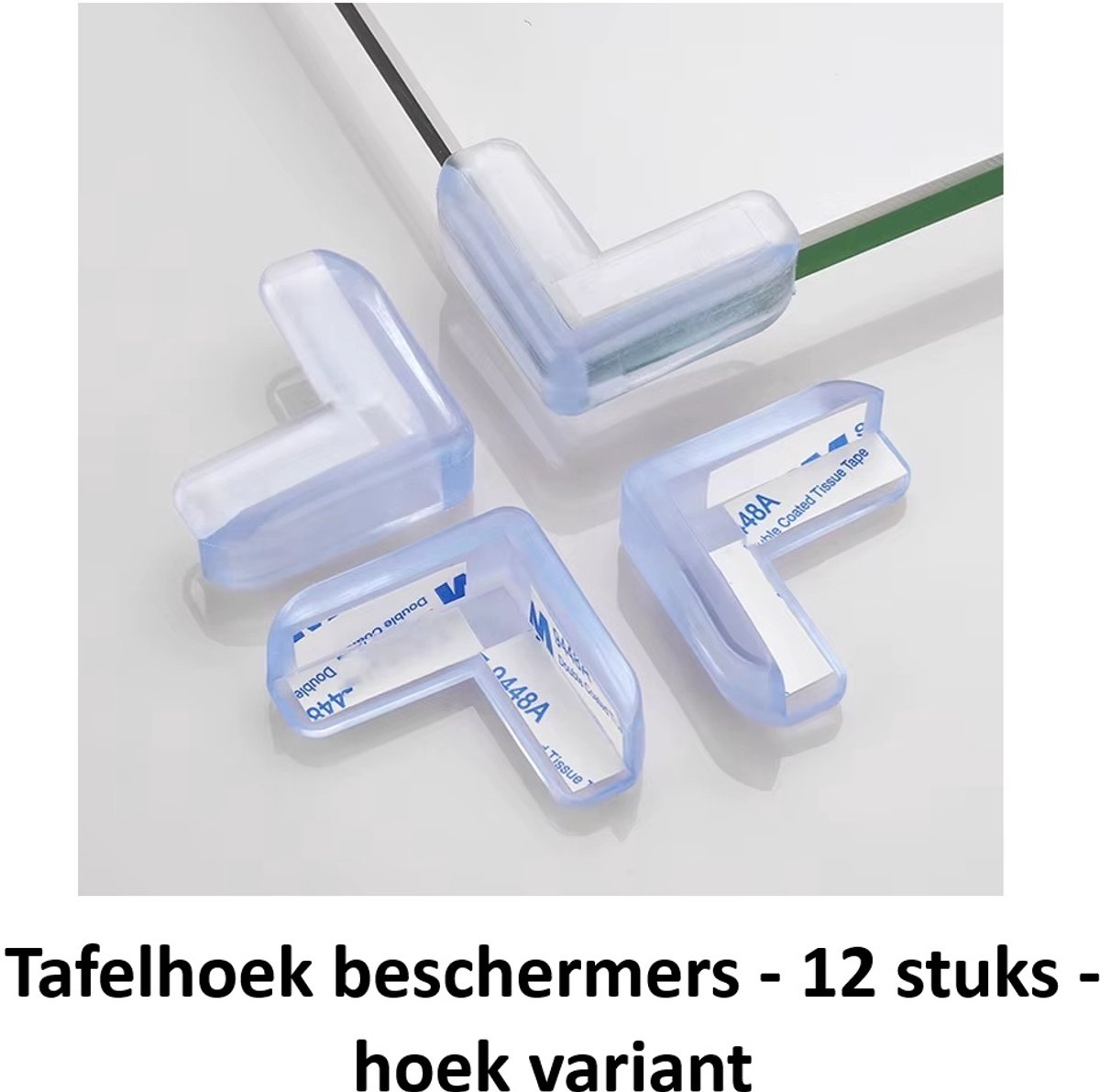 Hoekbeschermers - 12 Stuks - Veiligheid - Baby Kind Peuter - Transparant - Tafel Meubel