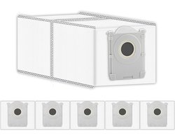 (6 Stuks) X8 Pro Omni Vervangende Stofzakken Compatibel Met ECOVACS DEEBOT X8 PRO OMNI/ T80 Omni/ T30C Omni/ X9 Pro Omni/ T50 MAX PRO Omni/ T50 PRO Omni Robotstofzuiger, Stofzakken, Stofzuigerzak