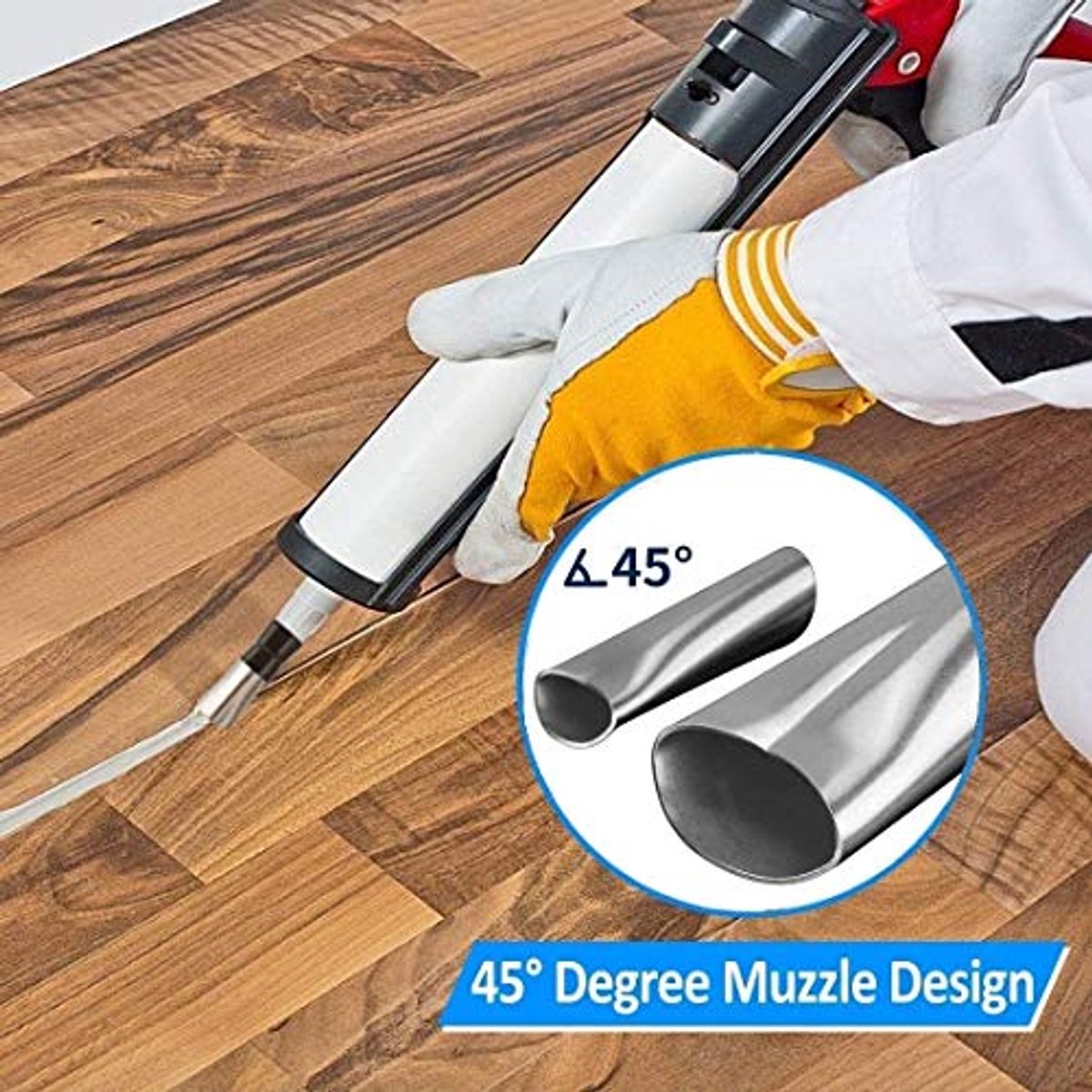 Afdichtingsmondstuk applicator set - 15 stuks voor badkamer en keuken