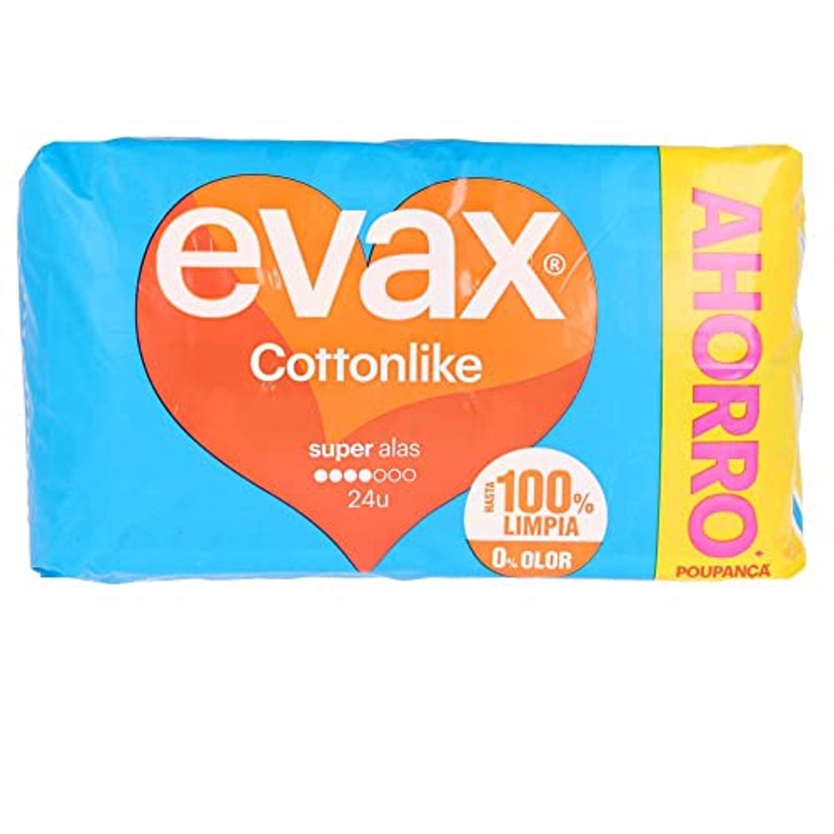 Super Maandverband met Vleugels, 24 stuks - Tot 100% Reiniging en 0% Geur
