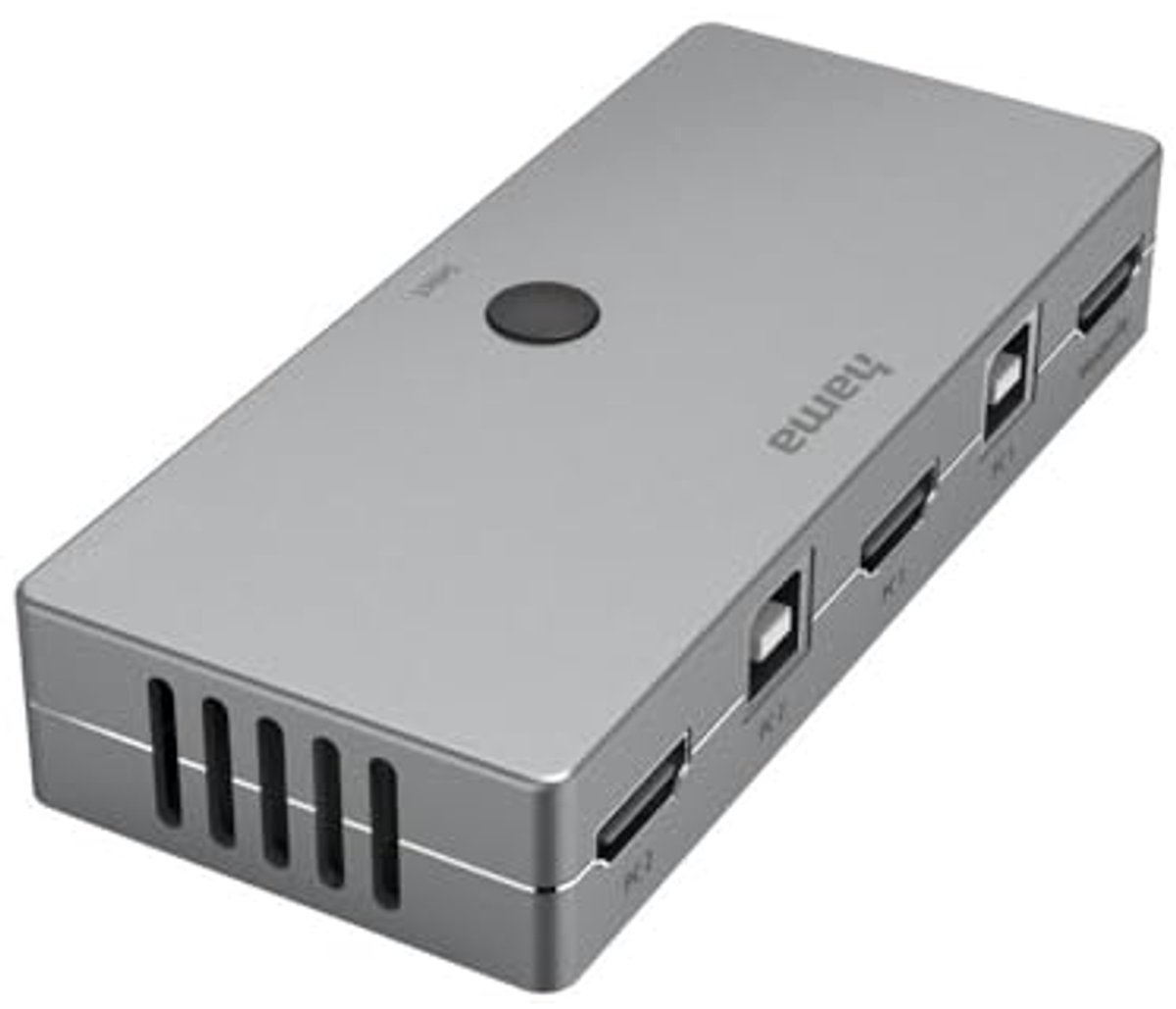 KVM Switch voor 2 PCs, Notebooks en Tablets met 4 Poorten - USB en HDMI Aansluitingen
