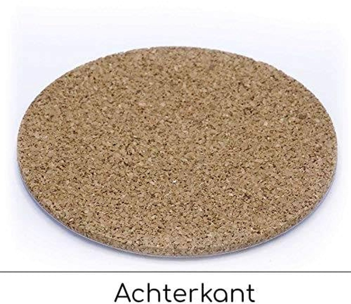 Set van 4 stijlvolle marmerlook onderzetters voor glas en kop