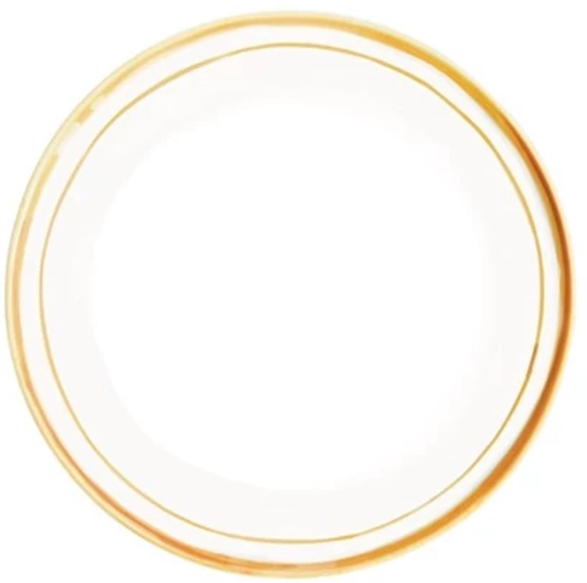 Val Pottery Foolish Chef's Creation 2L plat bord D28cm geel