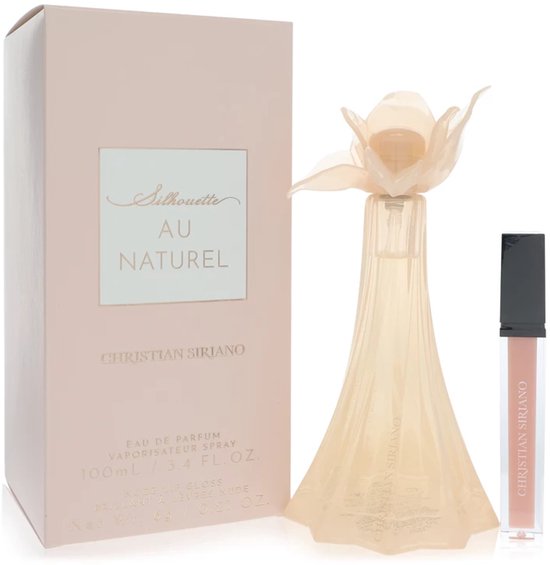 Christian Siriano Au Naturel 100 ml eau de parfum spray + 7 ml nude lip gloss