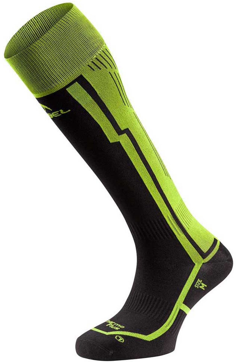 Lurbel Ski Pro Six Lange Sokken Groen EU 36-38 Man,Vrouw
