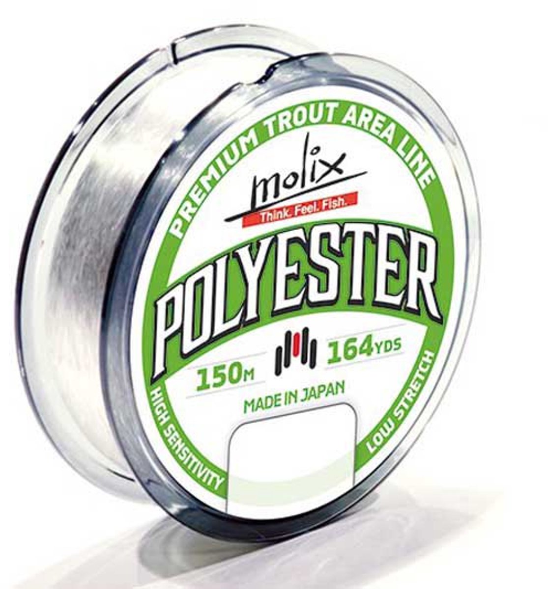 Molix Trout Area Polyester Monofilament 150 M Transparant 0.098 mm