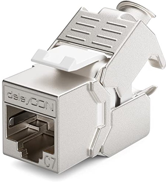 CAT 7 Keystone Jack Module - RJ45 Vrouwelijk Connector voor Netwerk ...