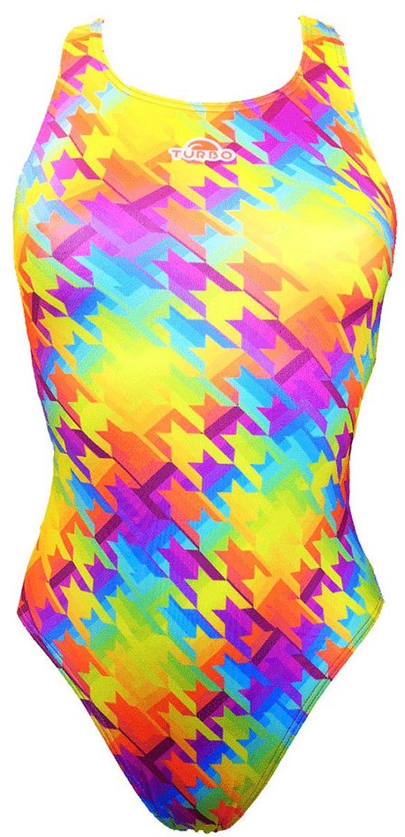 Turbo Chevi Rainbow Zwemkleding Veelkleurig 2XL Vrouw Orange