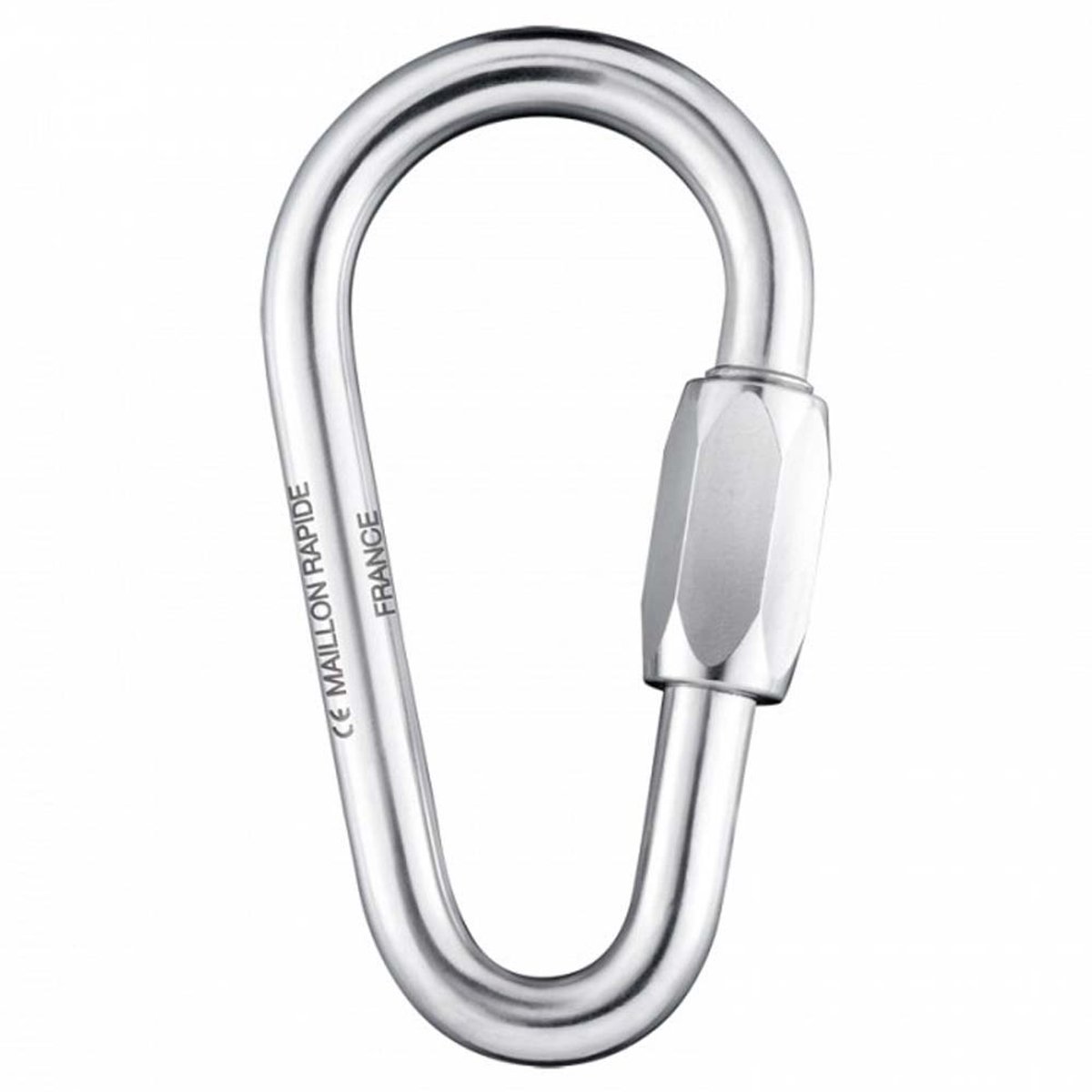 Beal Maillon Pear Galva Karabijnhaak Zilver 10 mm