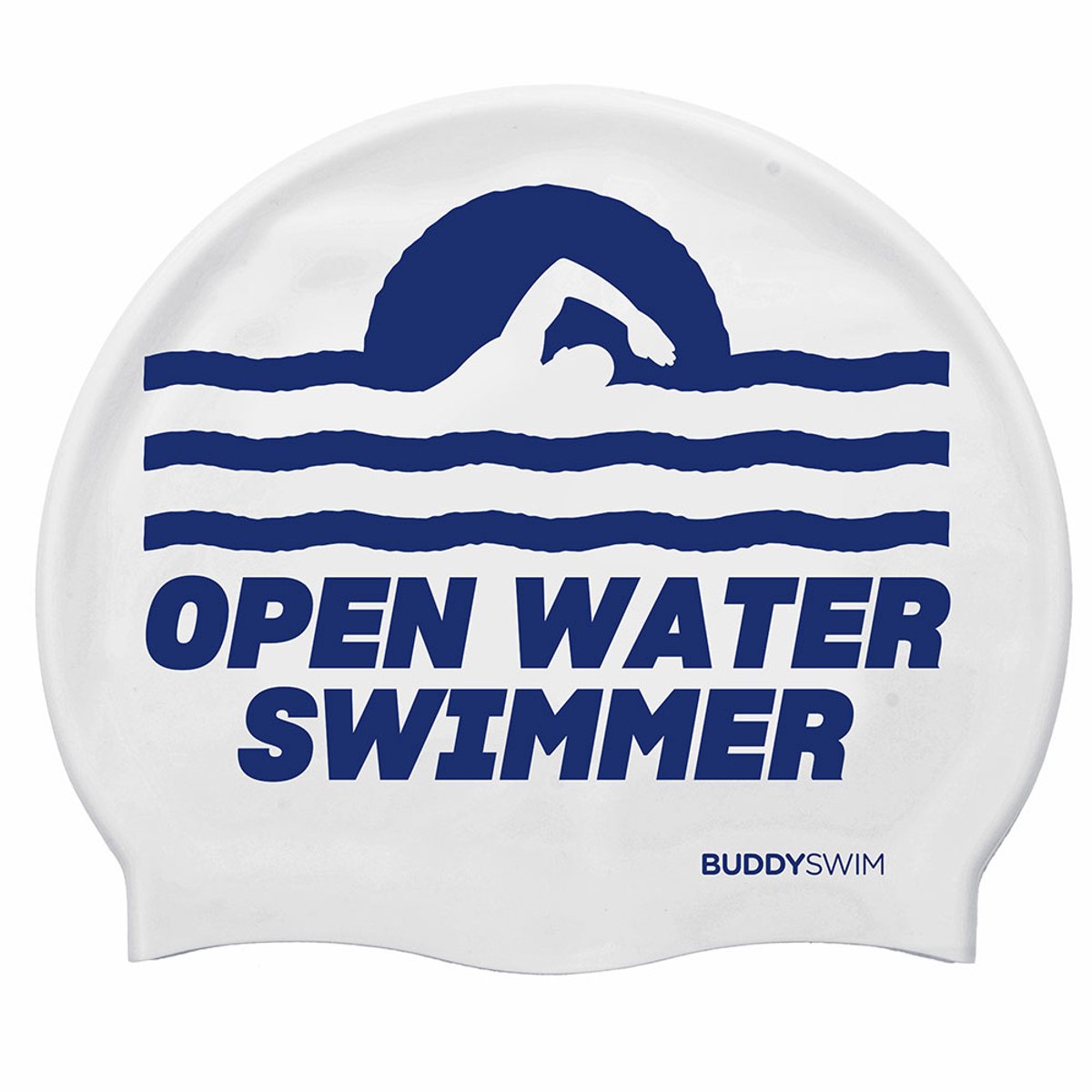 Buddyswim Ows Zwembadmuts Wit