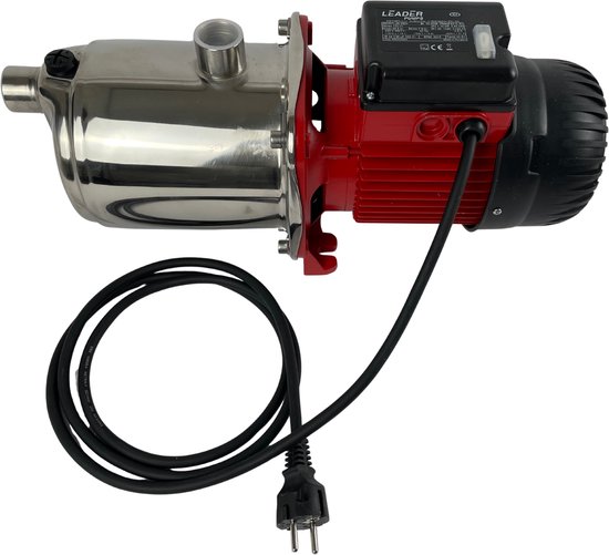 Leader INOXPLUS 250 Meertrapspomp met 5 waaiers- 5,4 m³/h) Zuigdiepte 6 ...