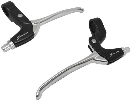 Levier De Frein Vélo Route SACCON - Aluminium Gris - Fabriqué En Italie