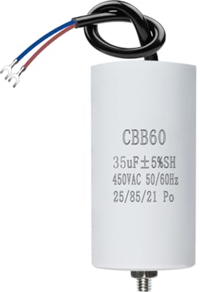 Startcondensator 35µF 450V voor Motoren en Compressoren
