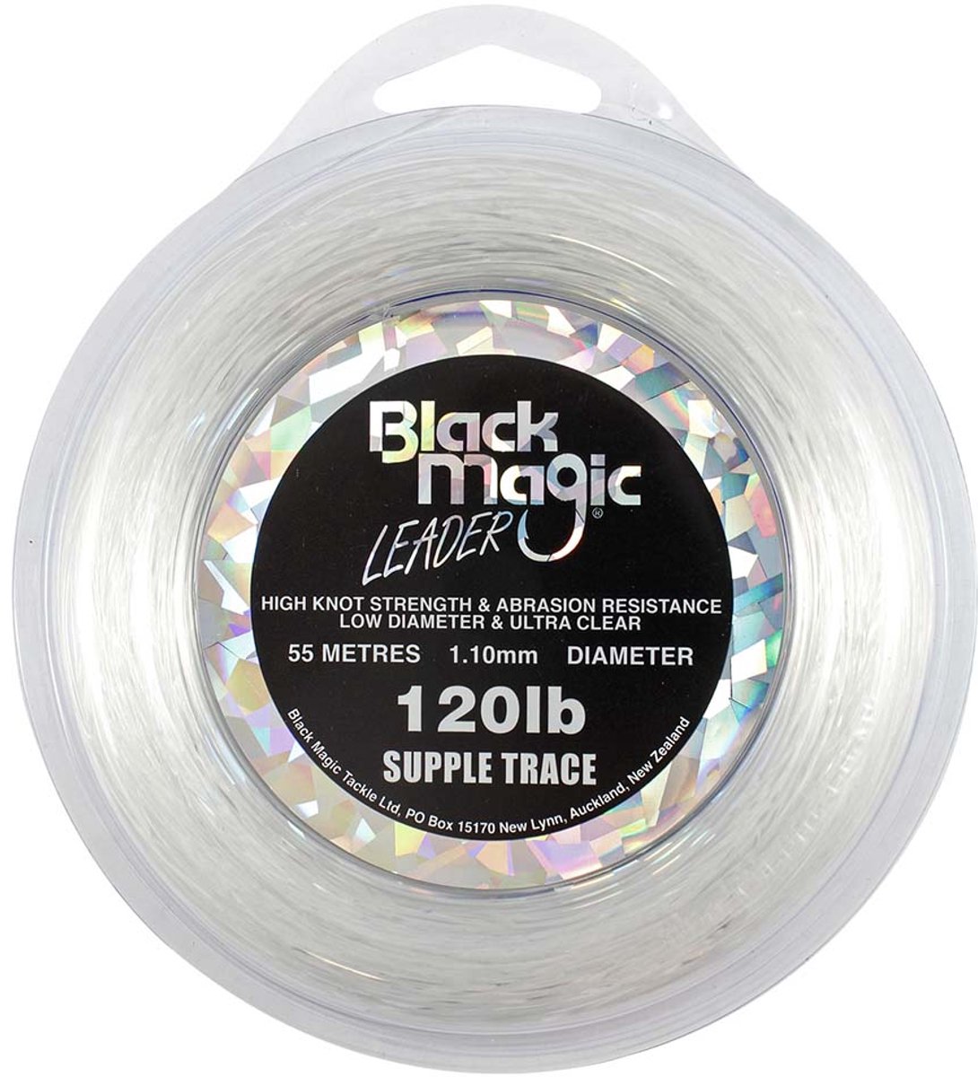 Black Magic Supple Trace Monofilament 55 M Wit 1.100 mm