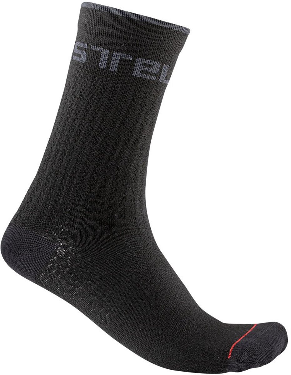 Castelli Distanza 20 Sokken Zwart EU 35-39 Man