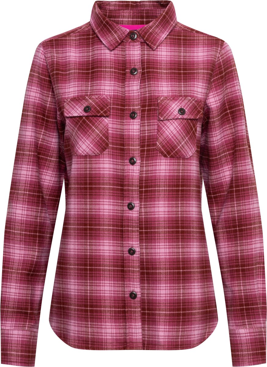 Narsaq Saarloq Blouse Damesblouse lange mouw Dry Rose Roze
