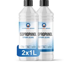 Isopropanol 70% - 2 x 1 Liter - IPA - Isopropyl alcohol