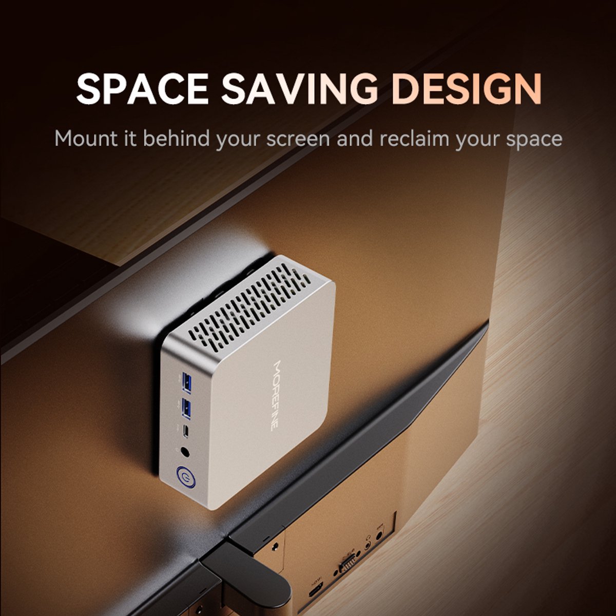 Morefine M700 - Compacte High-End Mini PC thumbnail 6