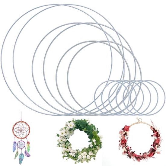 Cosysparks Metalen ringen om te knutselen, 6 stuks