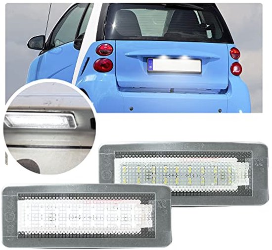 LED kentekenverlichting unit geschikt voor Skoda Octavia 1Z en Roomster