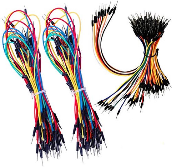 Jumper Wire Set 65-delig - Flexibele Mannelijke Jumperdraden voor ...