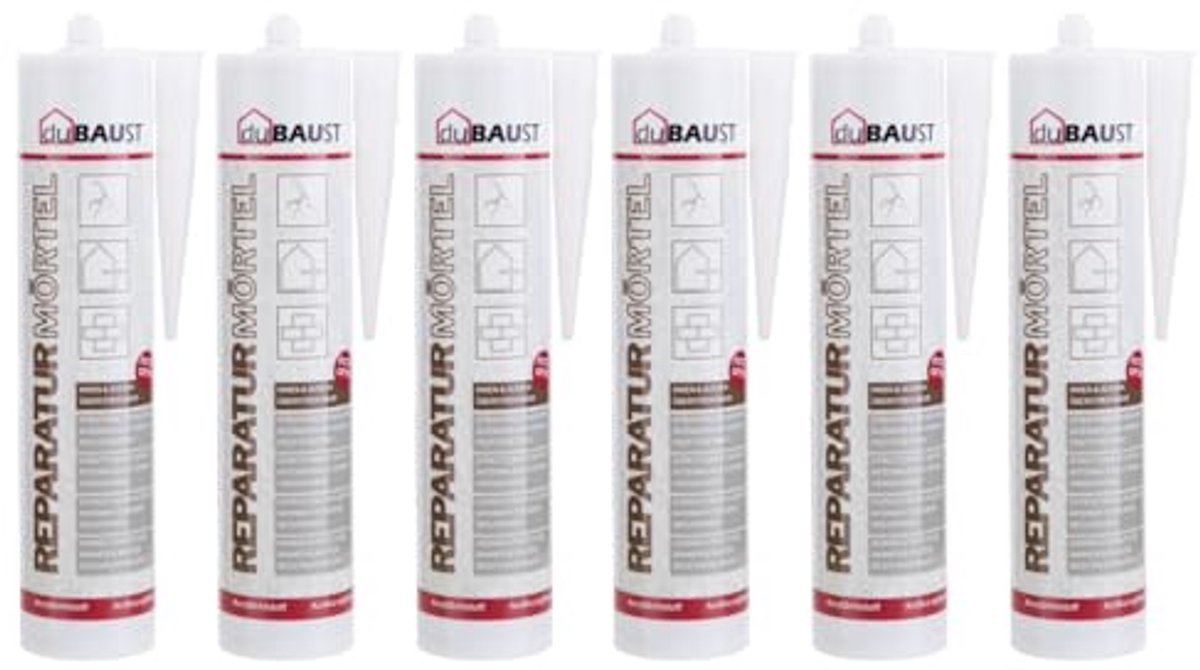 Reparatiemortel Voegmortel voor Binnen en Buiten - Snelle Uitharding 310ml
