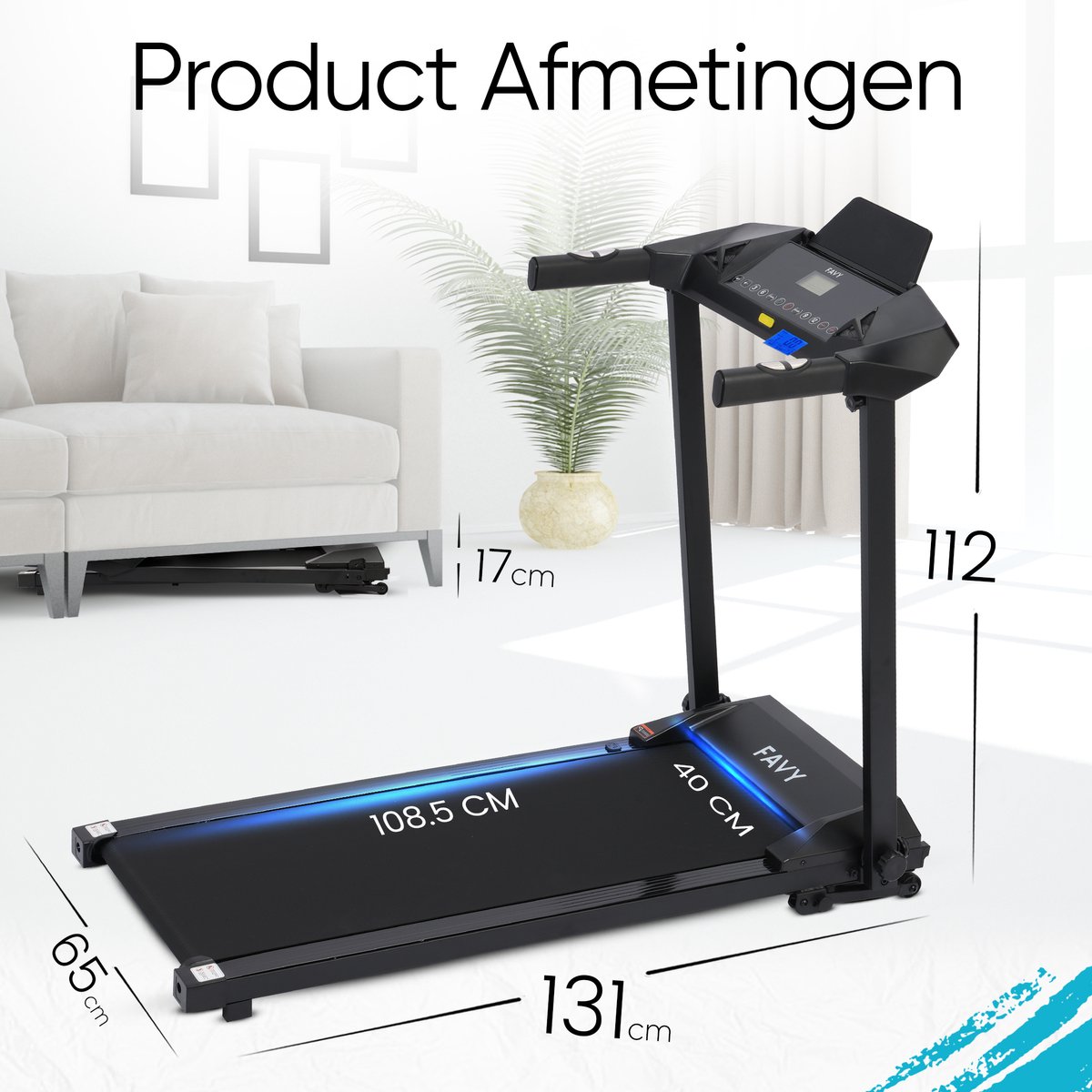 Favy Pro Loopband - Wandelband - Inklapbaar - 0 t/m 14 km/u - afbeelding 2