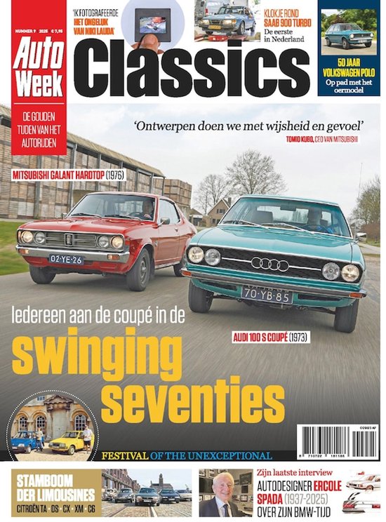 AutoWeek Classics 9-2025 - De gouden tijden van het autorijden