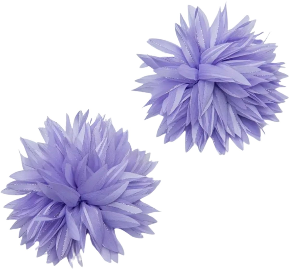 Slipper clips- paars- Lila- Schoen versiering- Charme Bijoux