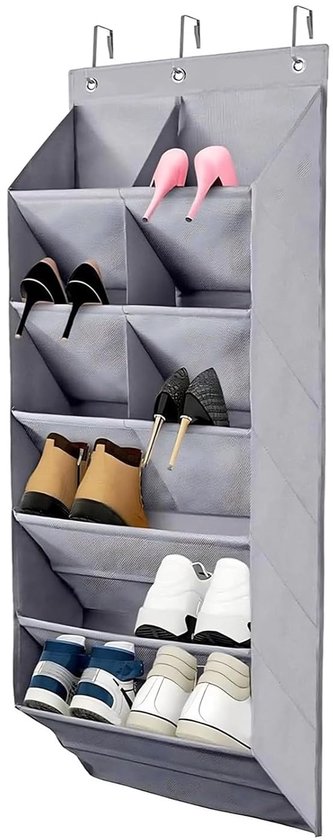 Gelentea Schuhregal zum Aufhängen an der Tür, Schuh-Organizer