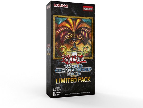 遊戯王 LIMITED PACK WORLD CHAMPIONSHIP 3BOX Yu-gi-oh Limited Pack World Championship 2025 Booster Box