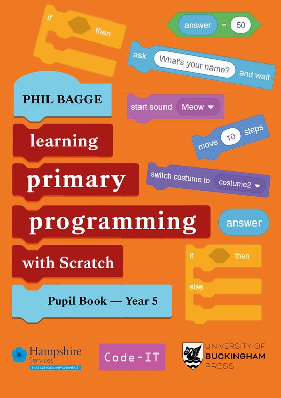 Teaching Primary Programming with Scratch Pupil Book Year 5 - cover