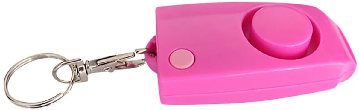 Sleutelhanger Alarm 130dB - Noodalarm voor Vrouwen, Zelfverdediging, Bescherming tegen Aanvallen, Veiligheidsalarm en Persoonlijke Beveiliging