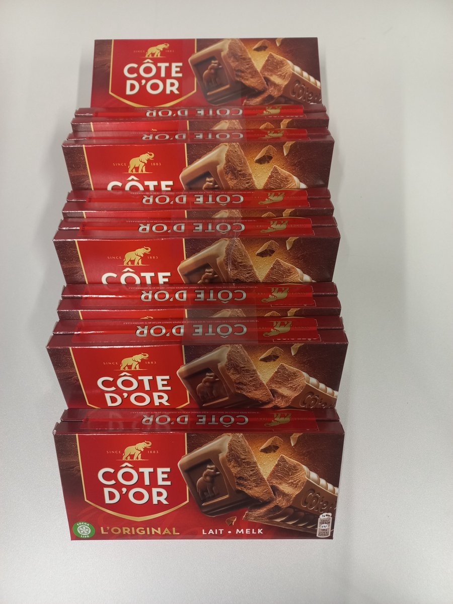 Cote d'or chocoladereep L'original - Melk Lait - multipak 18x 200 gram