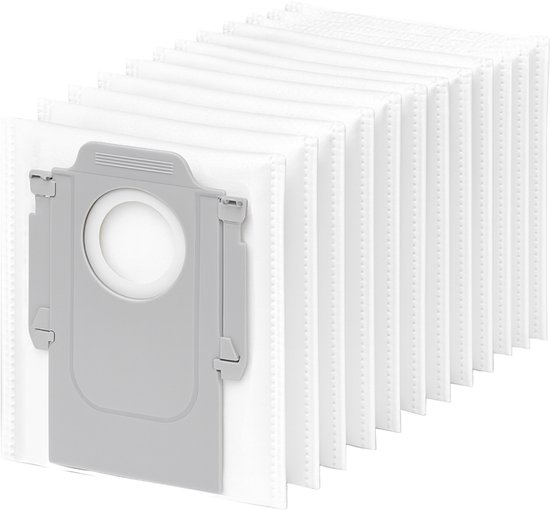 12x Stofzuigerzakken geschikt voor Roborock Q5+, Q5 pro + , Q7+ en Q7 Max+, S7 MaxV Ultra, S7 Pro Ultra, Q8+ max en pro, S8+ S8 Pro Ultra stofzakken zakken zuigstation