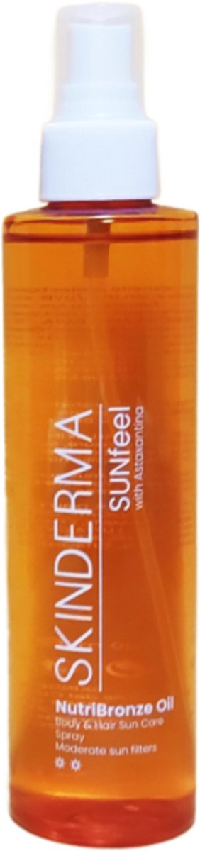 Skinderma SUNfeel NutriBronze Olie / Zonnebeschermingsolie 200 ml