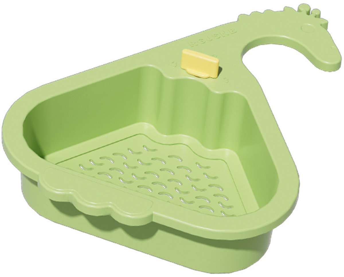 Gieteroverloop - Kraanfilter - Vergiet - zeef - Fruitwasmandje Koken en baden - groen