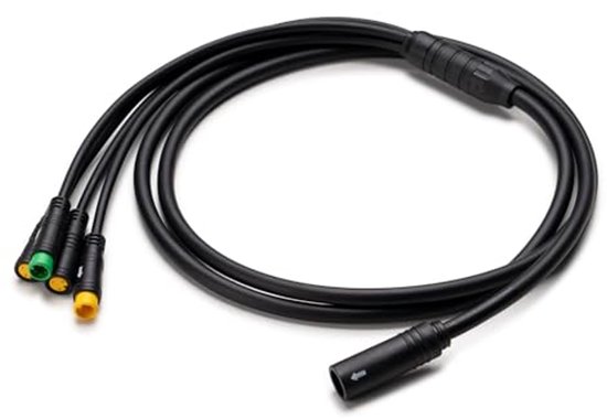 Julet Verlängerung 8 Pol Pin Kabel eBike passend für Pedelec Das Kit Bafang