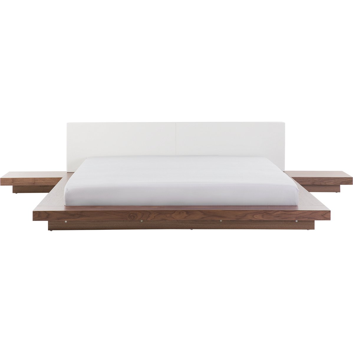 Beliani ZEN - Futon tweepersoonsbed - Hout - 180 x 200 cm - MDF Bruin