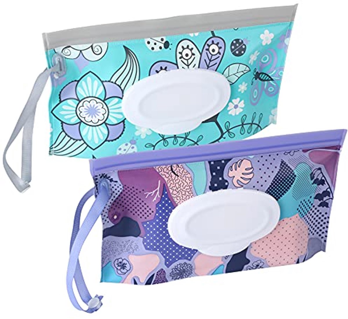 Image of 2-Pack Draagbare Wipe Dispenser voor Babydoekjes