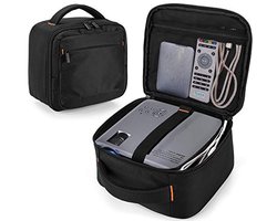 Mini Projector Draagtas voor Professionele en QKK Projectoren - Zwart