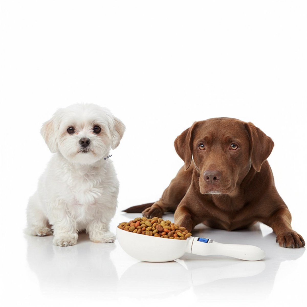 DierGeluk Maatlepel- Digitale weegschaal huisdieren - Voerweegschaal voor honden - Precisie dierenvoeding - Huisdier voer afmeten - Weegschaal kat hondenvoer - Nauwkeurig dierenvoeder - Dierenvoer weger digitaal - Voedingsweging huisdieren thumbnail 3